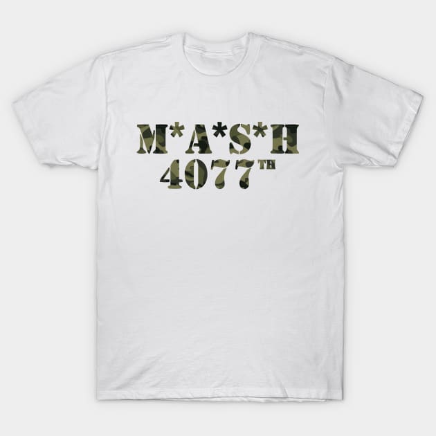 mash 4077 th T-Shirt by clownverty